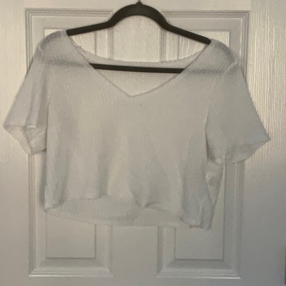 HOLLISTER baggy off the shoulder bathing suit cover up